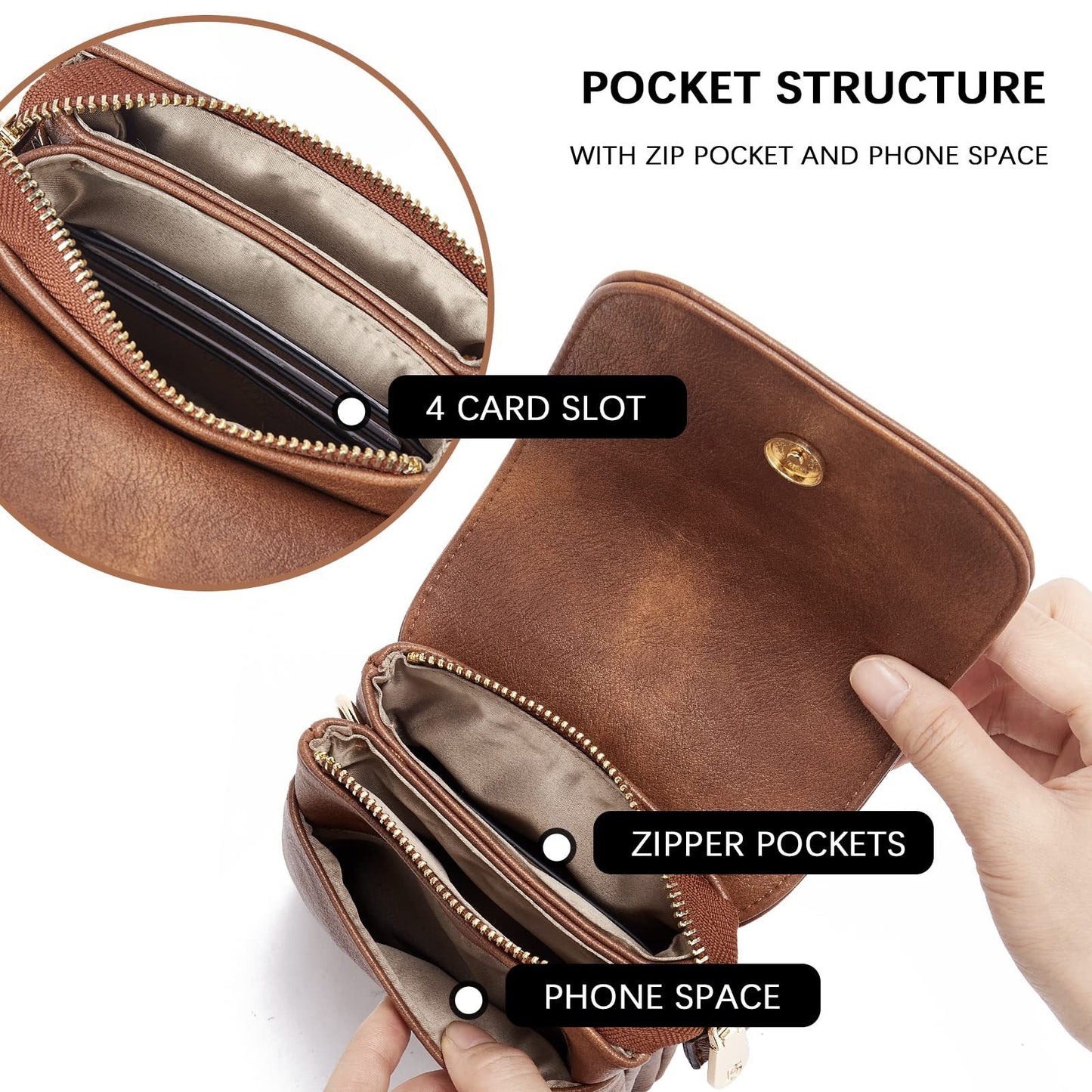 Men's Leather Versatile Messenger Bag
