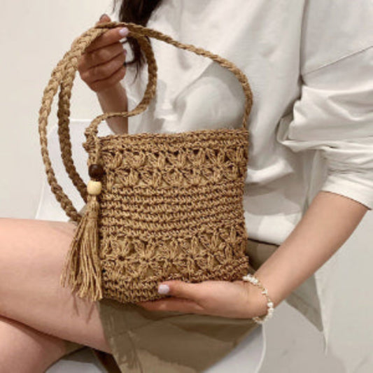 Straw Handmade Woven Summer Bag