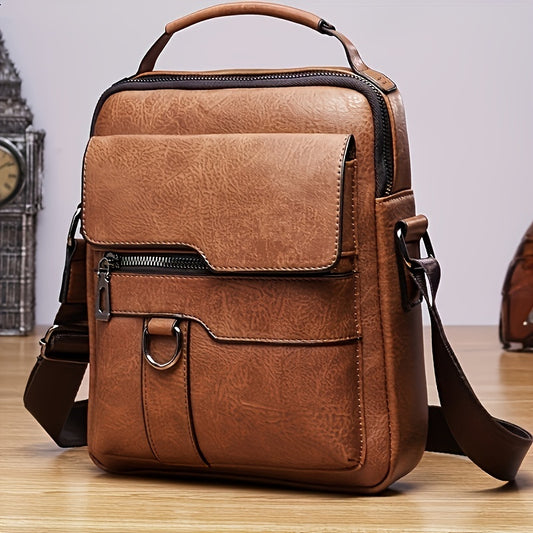 Men's Crossbody Bag Leather