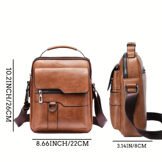 Men's Crossbody Bag Leather